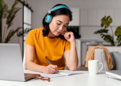 woman-attending-online-class